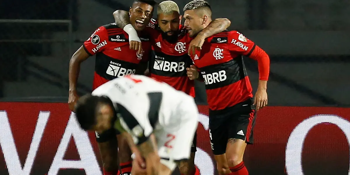 Bruno Henrique protagonizou um dos momentos mais emocionantes da Copa Libertadores 2021