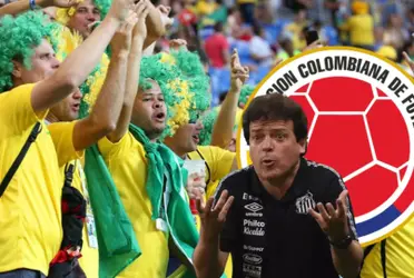 Em noite para esquecer, torcedores da Seleção Brasileira reconheceram o brilho de Luis Diaz