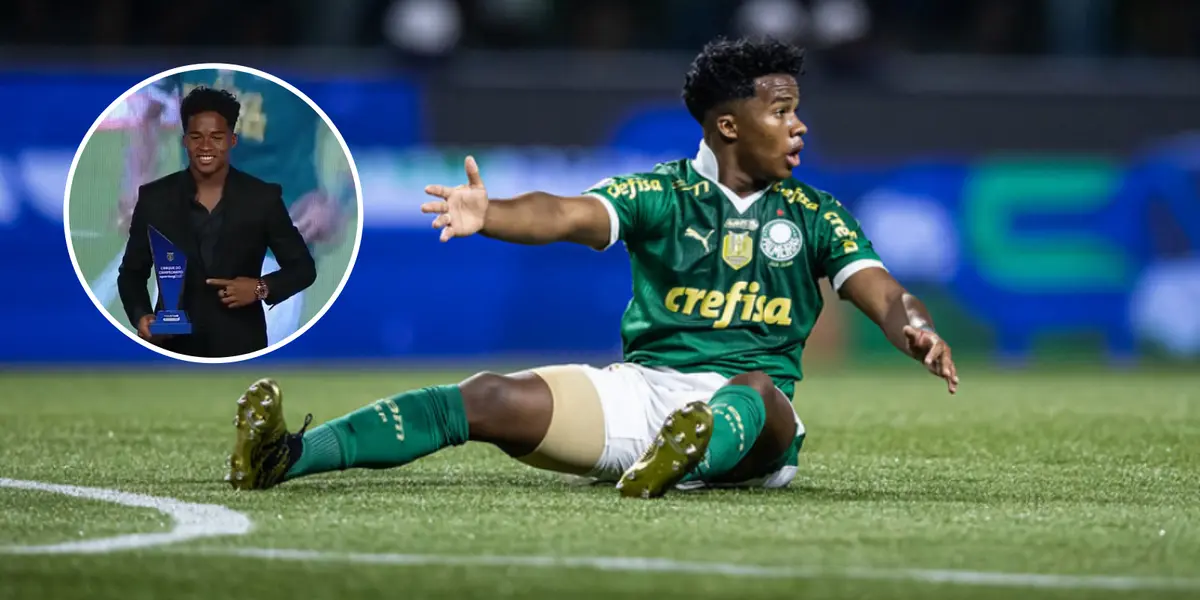 Endrick pelo Palmeiras
