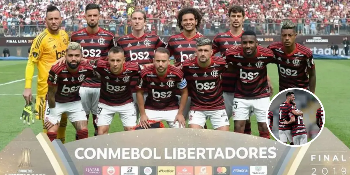 Equipe do Flamengo em 2019 