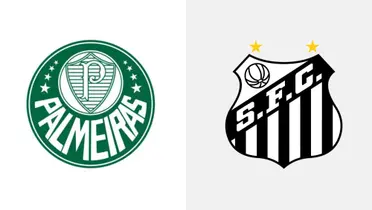 Escudo do Palmeiras e do Santos 
