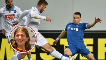 Filipe Luís no detalhe