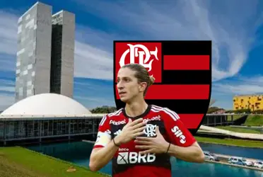 Filipe Luis no Flamengo