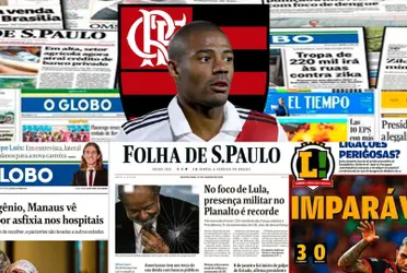 Flamengo acertou a contratação do uruguaio De La Cruz para 2024 