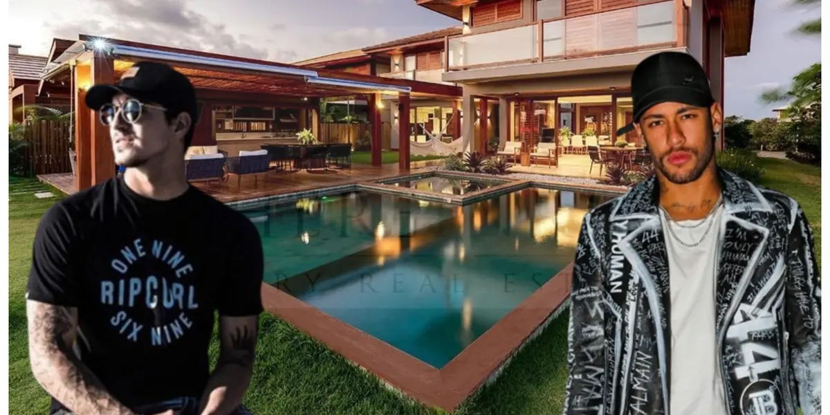 Gabriel Medina e Neymar