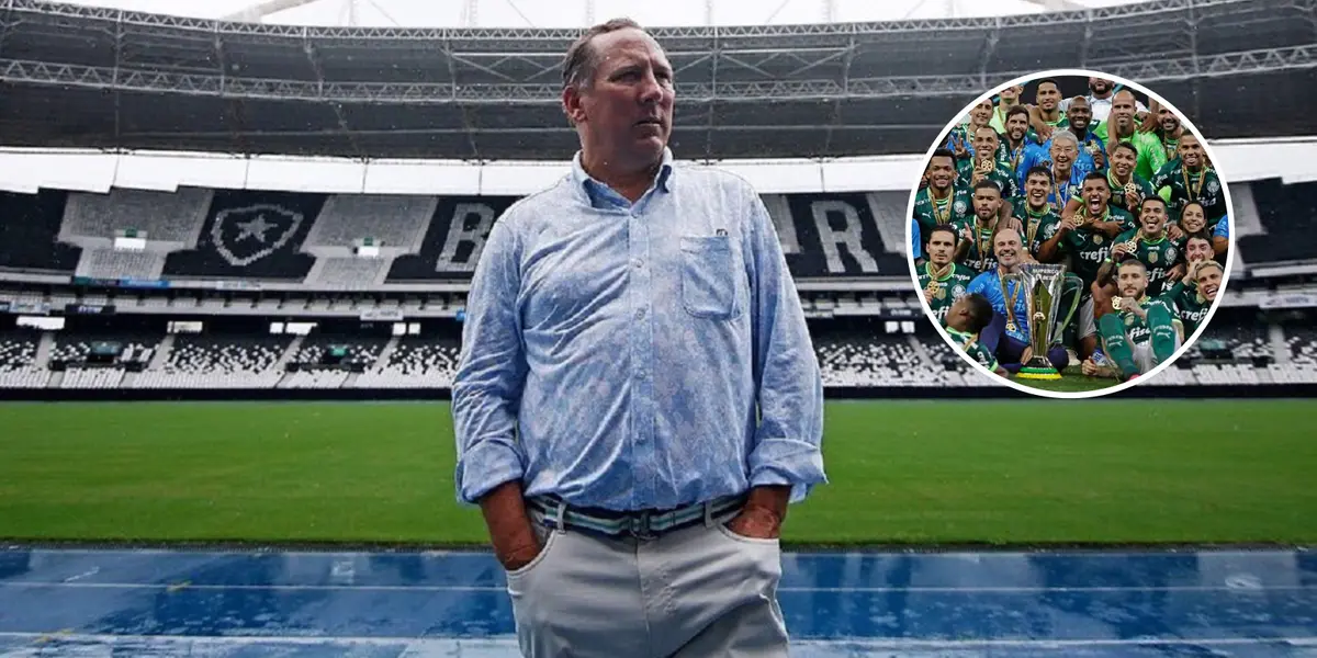 John Textor no Engenhão