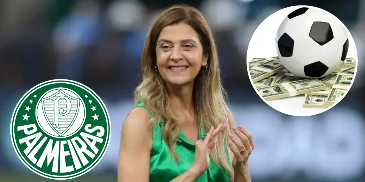 Leila Pereira no Palmeiras