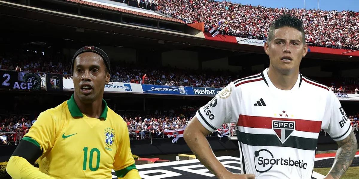 Lenda da Seleção Brasileira fez questão de elogiar o craque colombiano