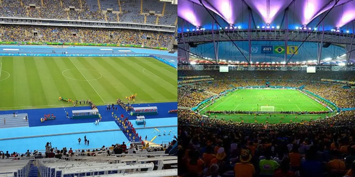 Maracaná e Nilton Santos.