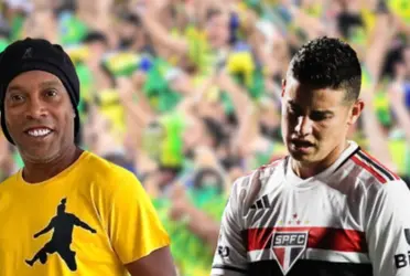 O craque brasileiro falou sobre o jogador colombiano