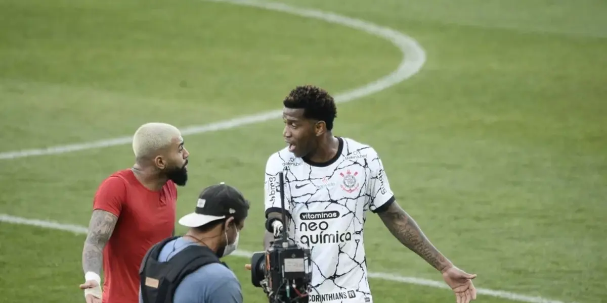 O Flamengo ganhou mais uma vez sob o comando de Renato Portaluppi e Gabigol roubou a cena ao discutir com Gil, zagueiro do Corinthians