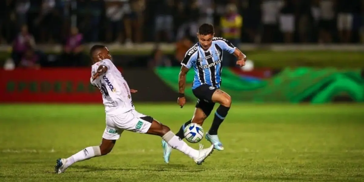 O Grêmio estreou um jovem talento em sua equipe titular na vitória por 2 a 1 contra o Cuiabá, neste domingo