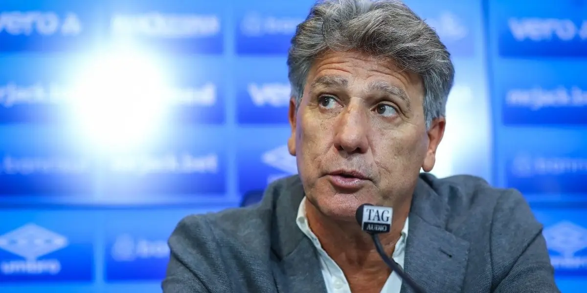 O técnico Renato Gaúcho, do Grêmio, afirmou em entrevista coletiva algumas palavras que podem chocar sobre Adriel