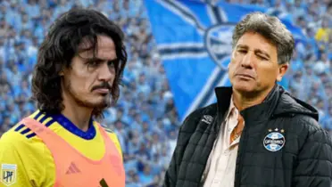 O treinador do Grêmio comentou sobre as especulações envolvendo o atacante