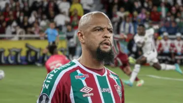 O volante do Fluminense se mostrou indignado com a arbitragem ao término do jogo