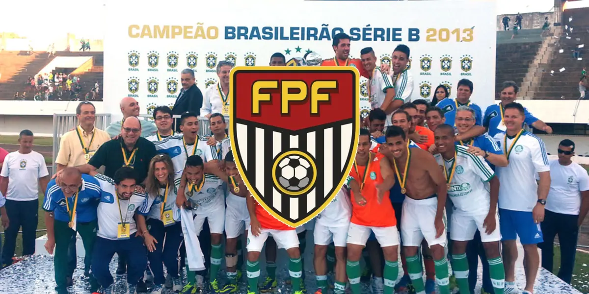 Palmeiras foi campeão do Brasileirão Série B em 2013