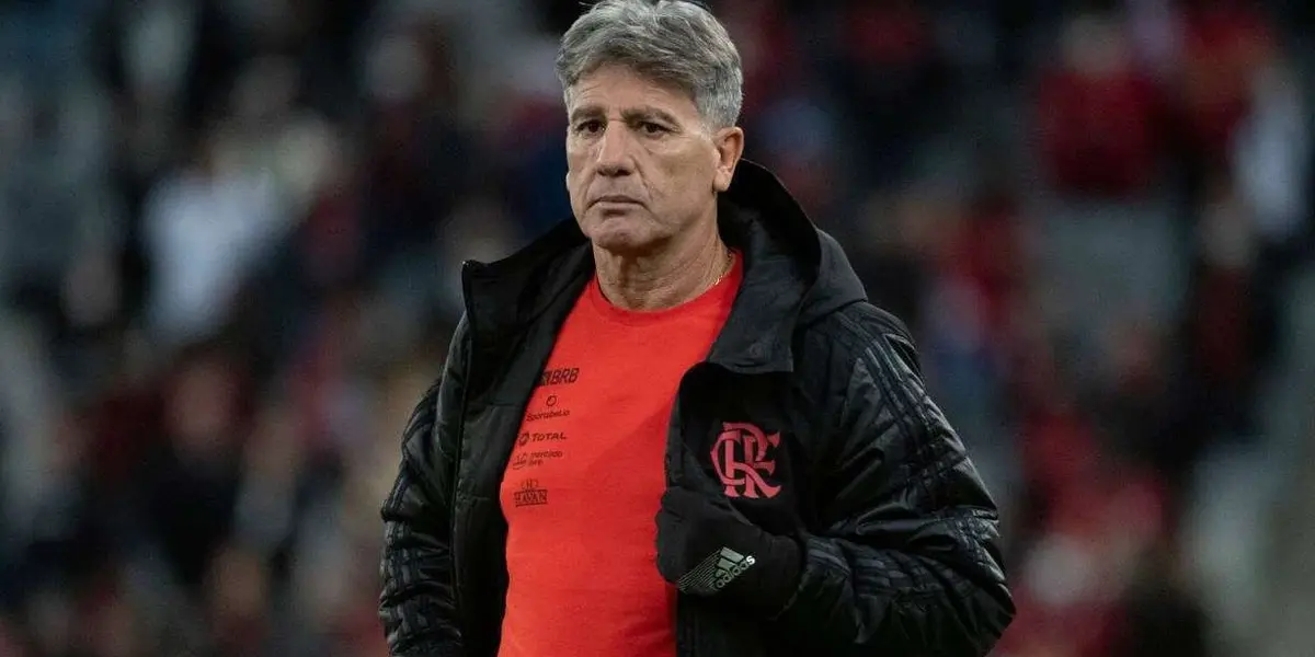 Renato Gaúcho se vê ainda mais acuado após gesto de torcedor paar ex-técnico do Flamengo