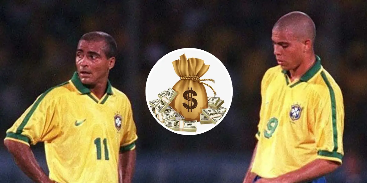 Romário e Ronaldo Fenômeno