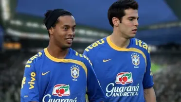Ronaldinho Gaúcho e Kaká