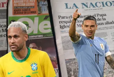 Seleção Brasileira perde jogo de Eliminatória para o Uruguai