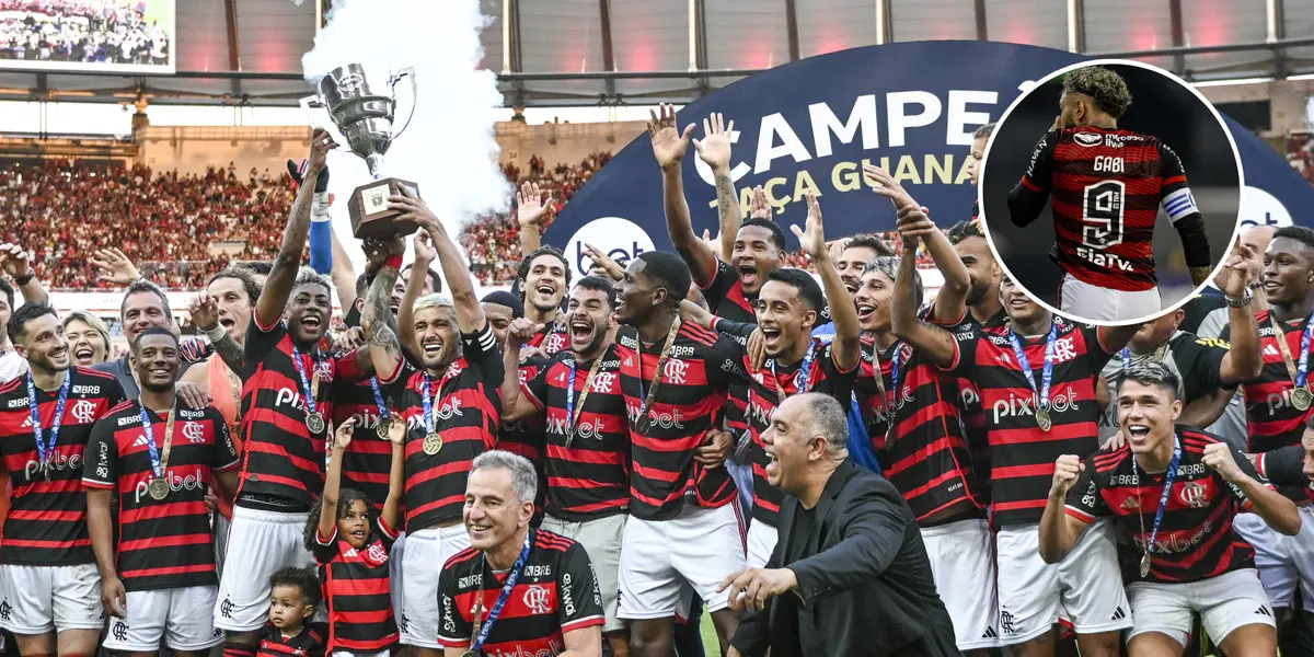 A atitude de capitão de Gabigol antes do jogo contra o Madureira