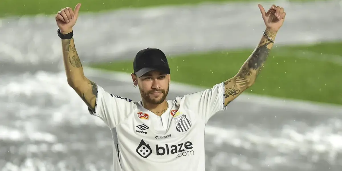 A atitude de Neymar com seus companheiros de equipe