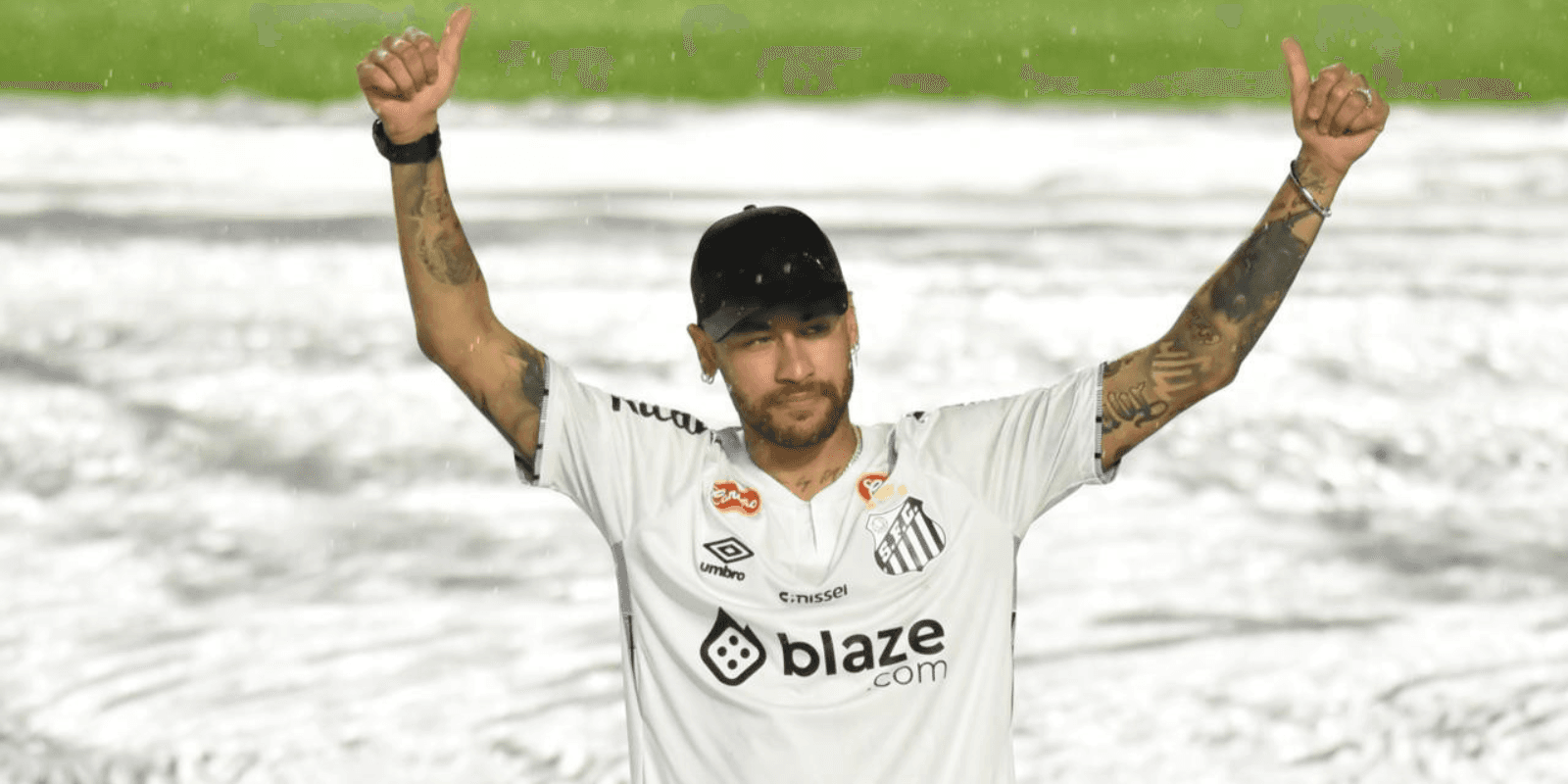 A atitude de Neymar em seu primeiro treino