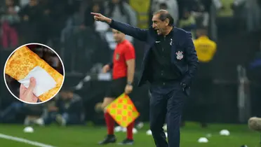 A atitude de Ramón Diaz antes da bola rolar