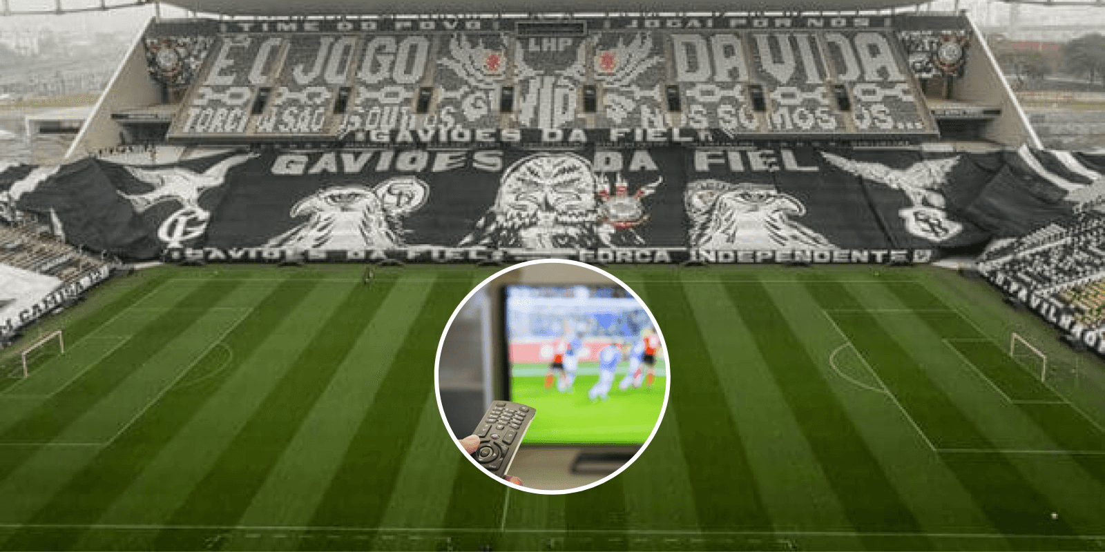 A boa noticia que a torcida do Corinthians recebe