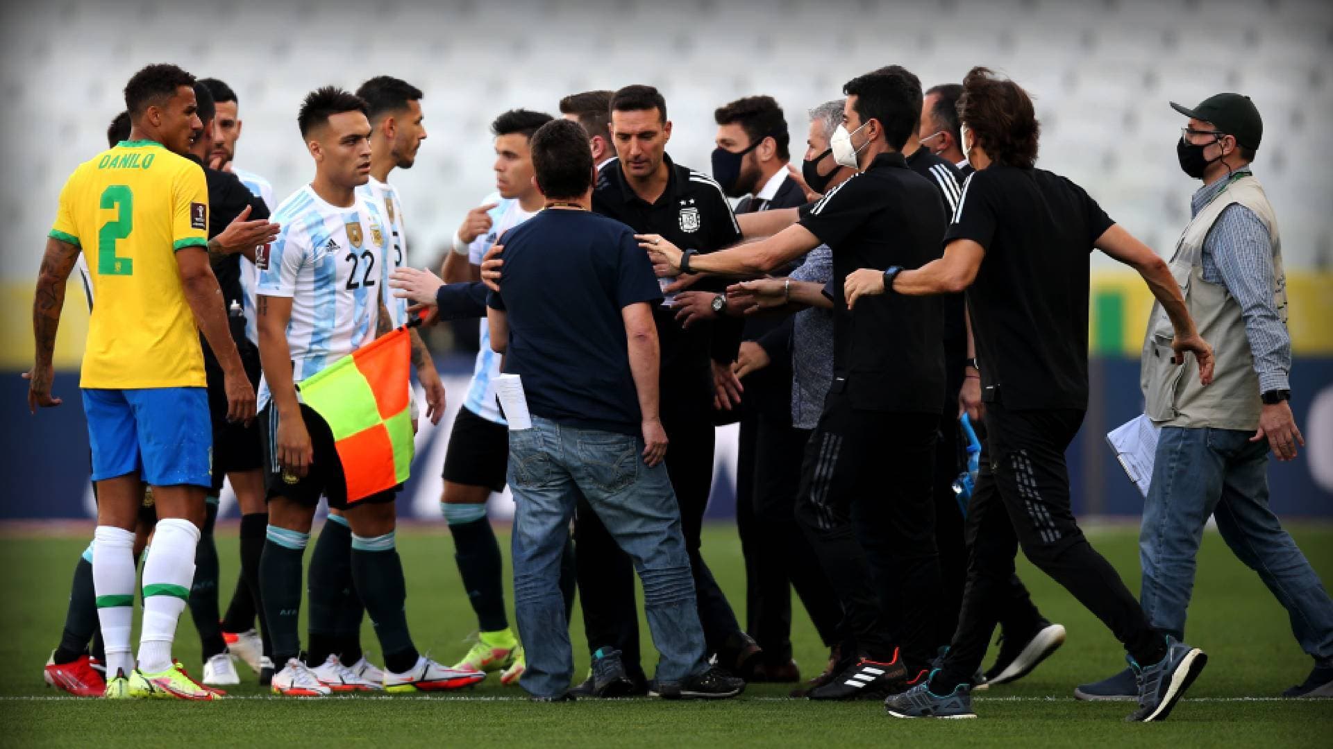 A Confederação Brasileira de Futebol (CBF) emitiu nota para se manifestar após a suspensão da Argentina vs. Brasil pelas Eliminatórias para o Catar 2022.
