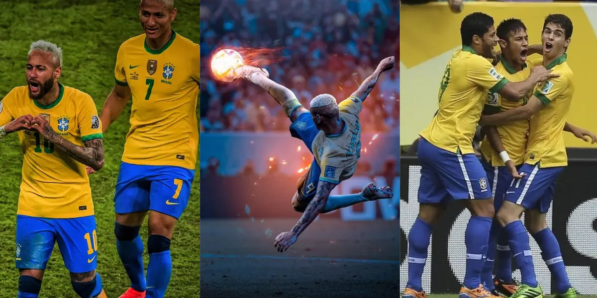 A emoção de um gol em um clássico brasileiro/ Twitter