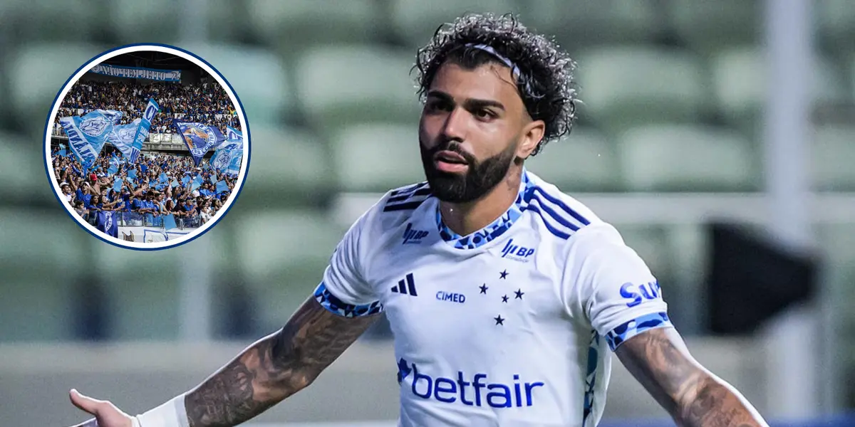A iniciativa de Gabigol que anima a torcida do Cruzeiro (Foto: Cruzeiro)