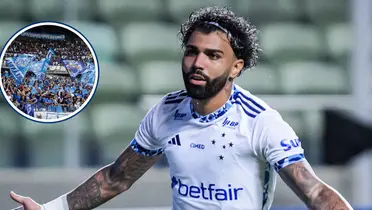 A iniciativa de Gabigol que anima a torcida do Cruzeiro (Foto: Cruzeiro)