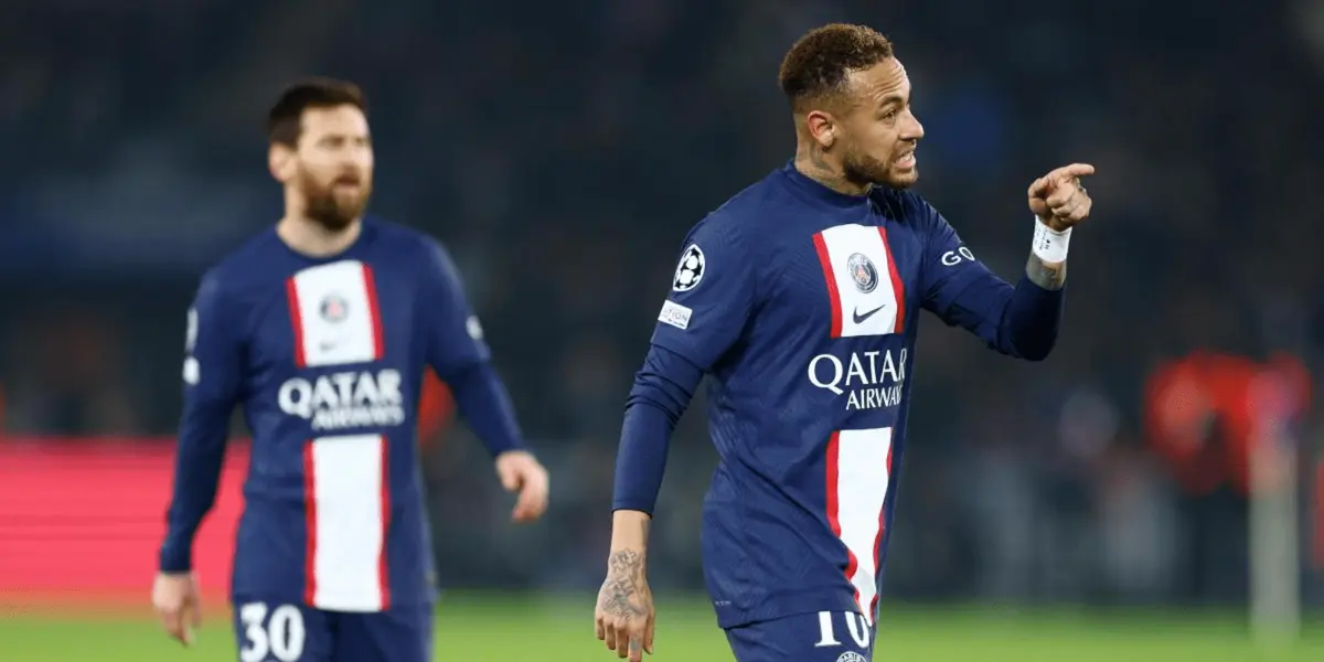 A mansão do jogador Neymar, em Bougival, na França, foi palco de um protesto na última quarta-feira (05/05)