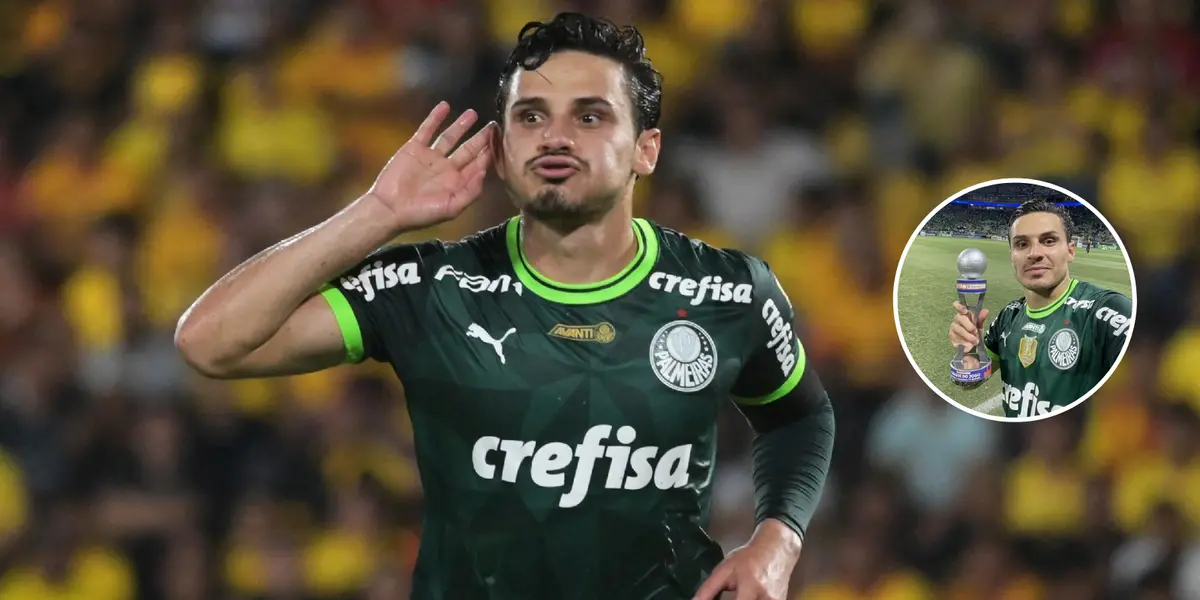 A marca histórica que Raphael Veiga atingiu