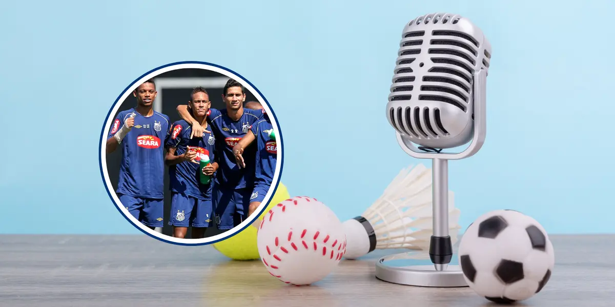 A nova profissão de ex-jogador do Santos (Foto: Santos)