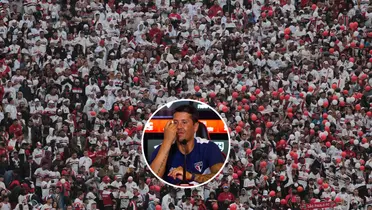 A reação da torcida do São Paulo a eliminação no Morumbi
