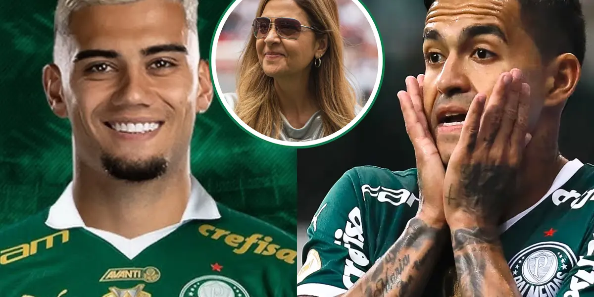 A relação entre Leila Pereira, presidente do Palmeiras, e o ex-jogador Dudu está longe de amigável