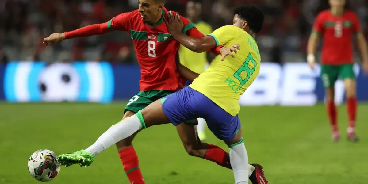 A Seleção Brasileira acabou derrotada por Marrocos em amistoso