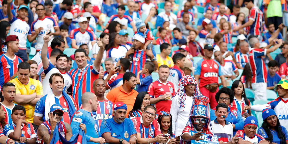 A torcida do Bahia rejeitou nome de jogador