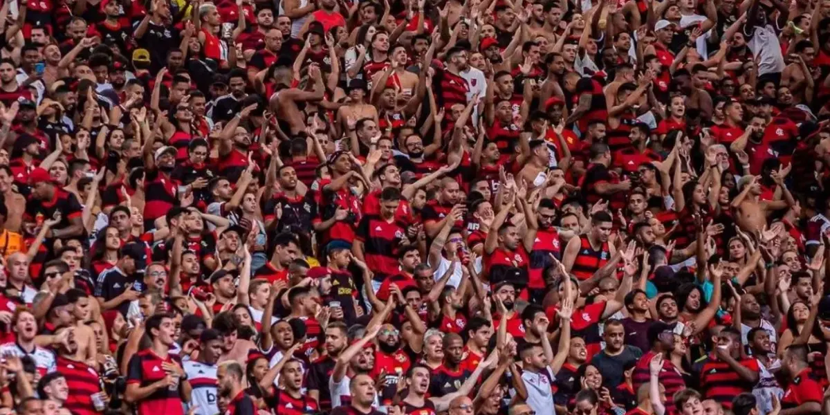 A torcida do Mengão pegou muito no pé do jogador