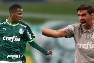 O duro golpe de Abel Ferreira no primeiro jogo do Palmeiras com Estêvão