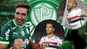 Abel Ferreira, Igor Vinícius e Lucas Moura