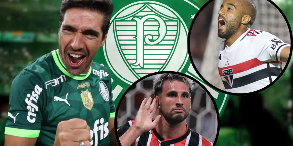 Abel Ferreira, Jonathan Calleri e Lucas Moura