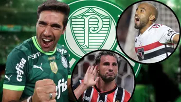 Abel Ferreira, Jonathan Calleri e Lucas Moura