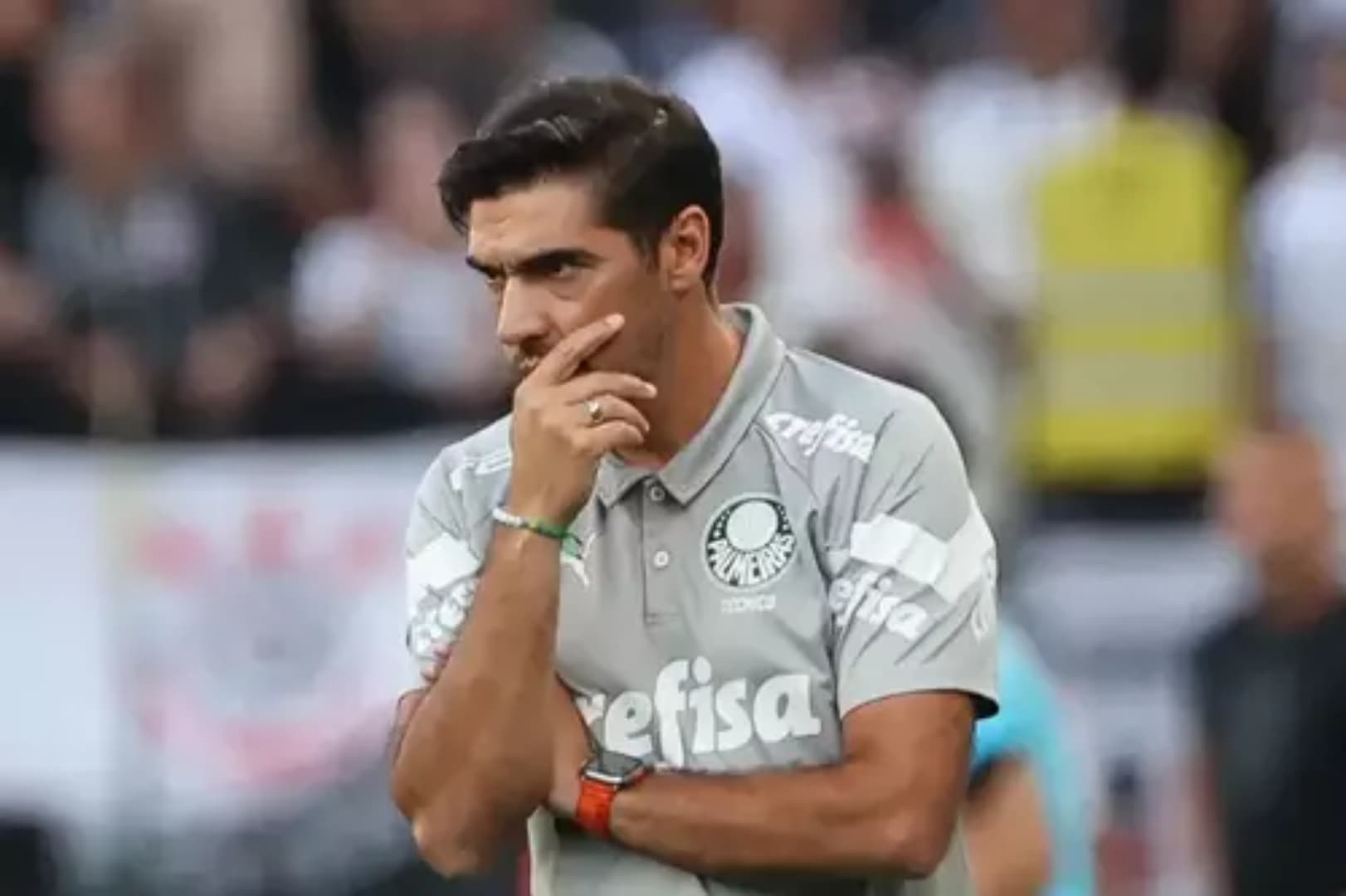 Abel Ferreira, técnico do Palmeiras. Foto: Cesar Greco/Palmeiras