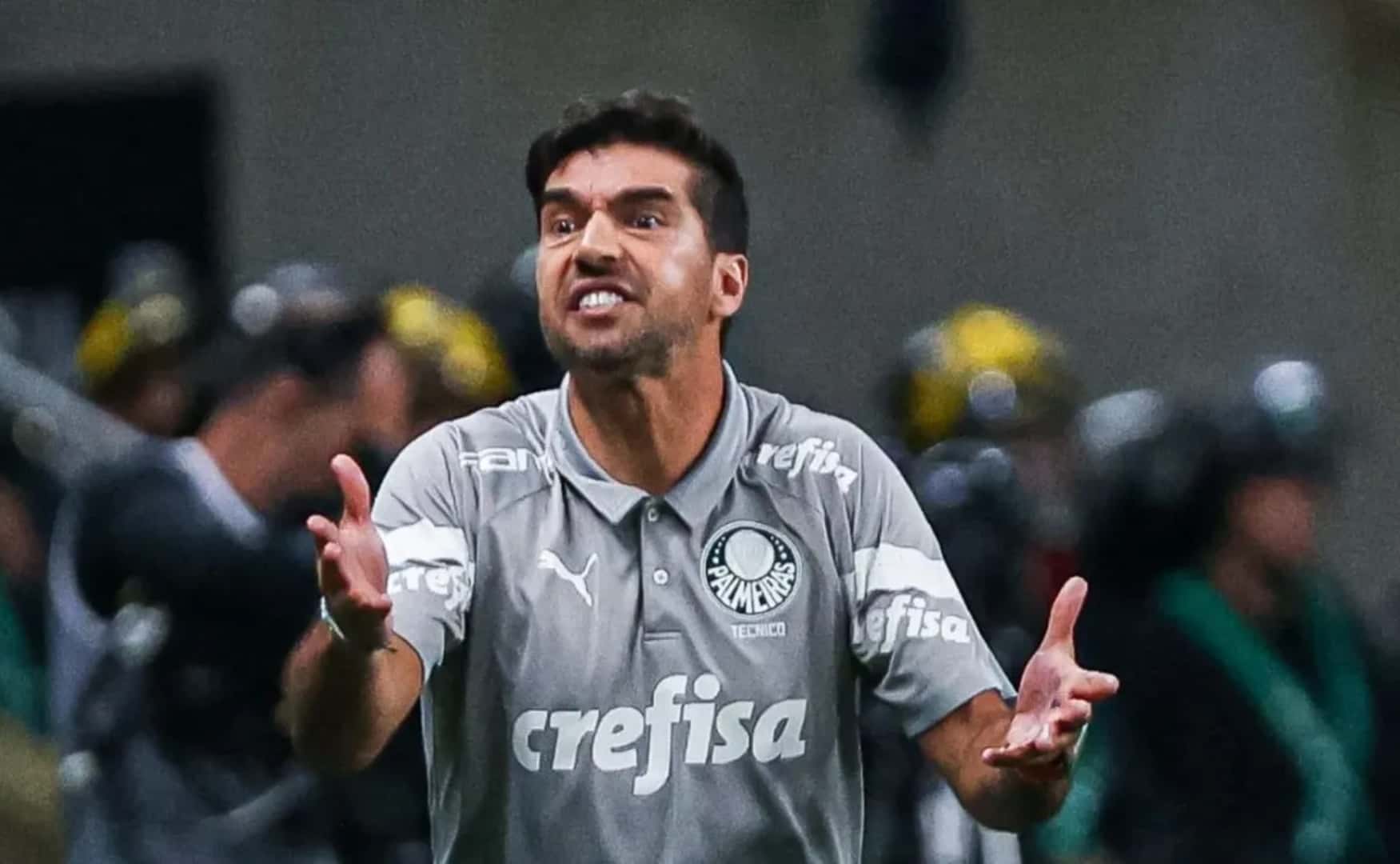 Abel Ferreira, técnico do Palmeiras. Foto: Gilson Lobo/AGIF