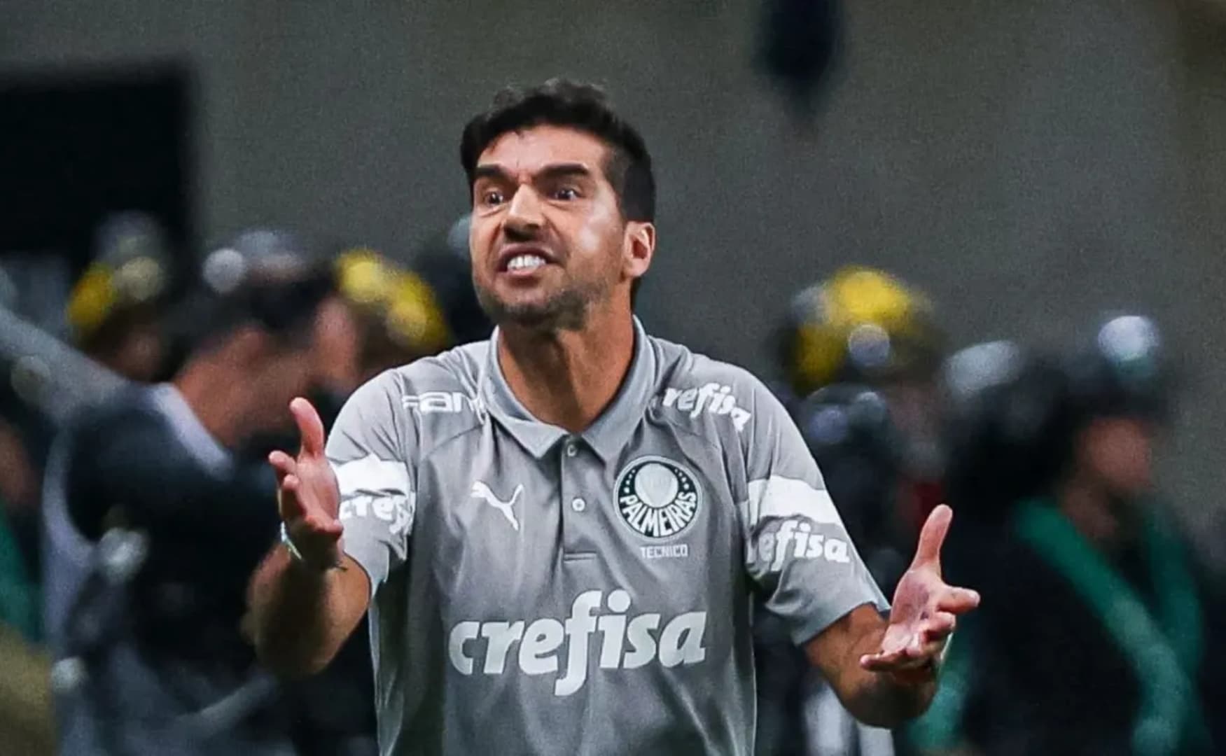 Abel Ferreira, técnico do Palmeiras. Foto: Gilson Lobo/AGIF