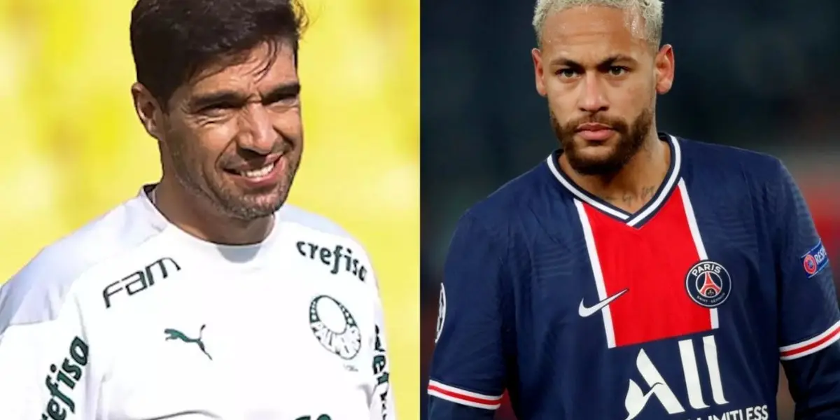 Abel Ferreira usou exemplo de Neymar para calar críticos e elogiou o craque brasileiro