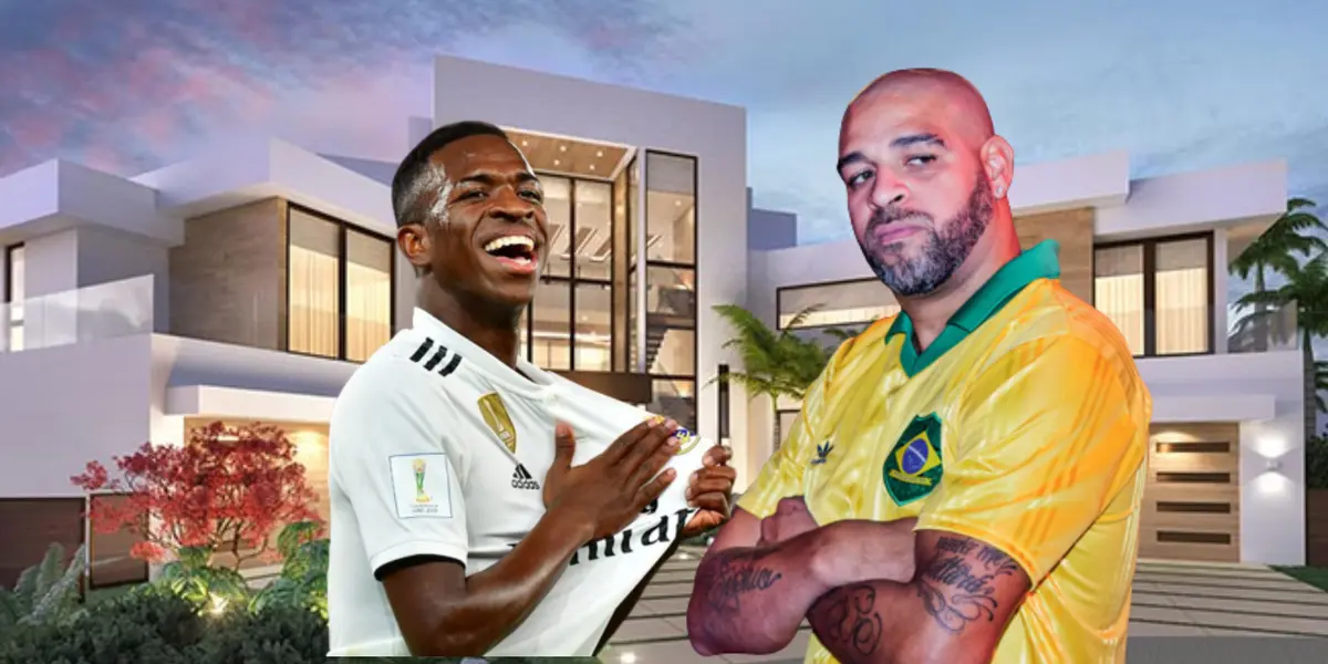 Adriano fez história na Inter de Milão, mas tem um salário diferente do Vini Junior